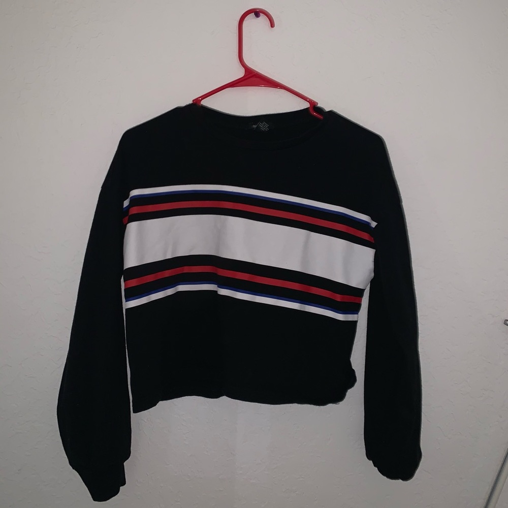 Cropped sweatshirt